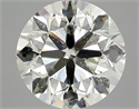 Natural Diamond 4.82 Carats, Round with Excellent Cut, J Color, SI2 Clarity and Certified by IGI