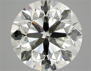 Picture of Natural Diamond 4.82 Carats, Round with Excellent Cut, J Color, SI2 Clarity and Certified by IGI