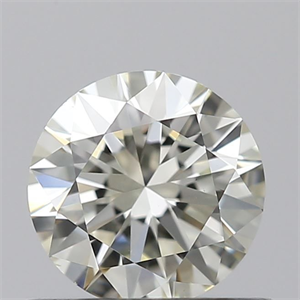 Picture of Natural Diamond 0.50 Carats, Round with Excellent Cut, J Color, VS1 Clarity and Certified by IGI