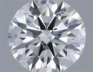 Picture of Natural Diamond 0.45 Carats, Round with Excellent Cut, H Color, SI2 Clarity and Certified by GIA