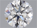 Natural Diamond 0.40 Carats, Round with Very Good Cut, F Color, VS2 Clarity and Certified by GIA