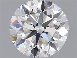 Picture of Natural Diamond 0.40 Carats, Round with Very Good Cut, F Color, VS2 Clarity and Certified by GIA