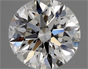 Natural Diamond 2.25 Carats, Round with Excellent Cut, D Color, IF Clarity and Certified by GIA