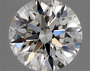 Picture of Natural Diamond 2.25 Carats, Round with Excellent Cut, D Color, IF Clarity and Certified by GIA