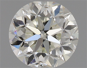 Picture of Natural Diamond 0.50 Carats, Round with Good Cut, I Color, VVS1 Clarity and Certified by IGI