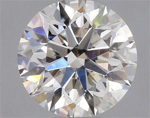 Picture of Natural Diamond 0.55 Carats, Round with Excellent Cut, J Color, SI1 Clarity and Certified by GIA