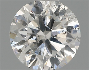 Picture of Natural Diamond 0.44 Carats, Round with Very Good Cut, F Color, SI2 Clarity and Certified by IGI