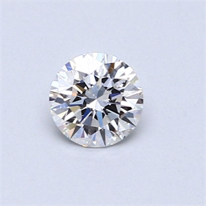 Picture of Natural Diamond 0.42 Carats, Round with Excellent Cut, E Color, SI1 Clarity and Certified by GIA