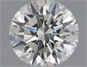 Natural Diamond 0.40 Carats, Round with Very Good Cut, I Color, VS2 Clarity and Certified by GIA