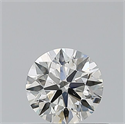 Natural Diamond 0.40 Carats, Round with Excellent Cut, I Color, SI1 Clarity and Certified by GIA