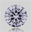 Natural Diamond 0.40 Carats, Round with Excellent Cut, F Color, SI2 Clarity and Certified by GIA