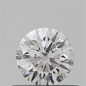 Picture of Natural Diamond 0.40 Carats, Round with Very Good Cut, E Color, SI1 Clarity and Certified by GIA