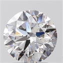 Natural Diamond 2.00 Carats, Round with Very Good Cut, E Color, SI1 Clarity and Certified by GIA