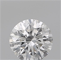 Natural Diamond 0.40 Carats, Round with Excellent Cut, E Color, I1 Clarity and Certified by GIA