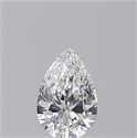 Natural Diamond 1.20 Carats, Pear with  Cut, D Color, VS2 Clarity and Certified by GIA