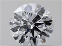 Natural Diamond 0.40 Carats, Round with Excellent Cut, D Color, SI1 Clarity and Certified by GIA