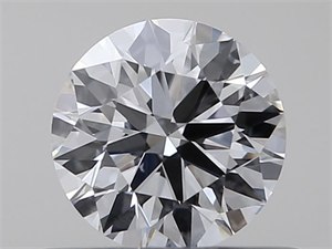 Picture of Natural Diamond 0.40 Carats, Round with Excellent Cut, D Color, SI1 Clarity and Certified by GIA