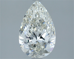 Picture of Natural Diamond 2.01 Carats, Pear with  Cut, H Color, VS1 Clarity and Certified by IGI