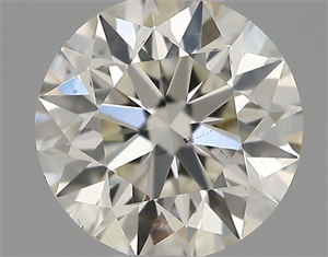 Picture of Natural Diamond 0.40 Carats, Round with Excellent Cut, H Color, VS2 Clarity and Certified by IGI