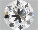 Natural Diamond 0.50 Carats, Round with Good Cut, F Color, VS1 Clarity and Certified by GIA