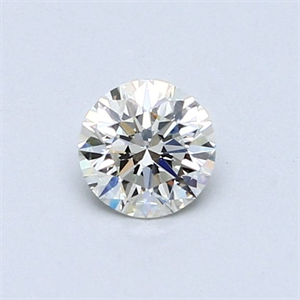 Picture of Natural Diamond 0.46 Carats, Round with Very Good Cut, J Color, VS1 Clarity and Certified by GIA