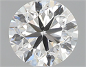 Natural Diamond 0.40 Carats, Round with Very Good Cut, G Color, VS2 Clarity and Certified by GIA