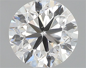 Picture of Natural Diamond 0.40 Carats, Round with Very Good Cut, G Color, VS2 Clarity and Certified by GIA