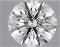 Natural Diamond 0.41 Carats, Round with Excellent Cut, I Color, VVS1 Clarity and Certified by GIA