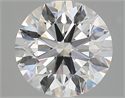 Natural Diamond 3.02 Carats, Round with Excellent Cut, D Color, VS1 Clarity and Certified by GIA