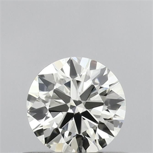 Picture of Natural Diamond 0.40 Carats, Round with Excellent Cut, J Color, VS1 Clarity and Certified by IGI