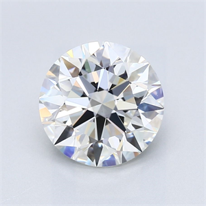 Picture of Natural Diamond 3.03 Carats, Round with Excellent Cut, H Color, VVS2 Clarity and Certified by GIA