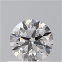 Natural Diamond 0.41 Carats, Round with Very Good Cut, E Color, SI1 Clarity and Certified by GIA