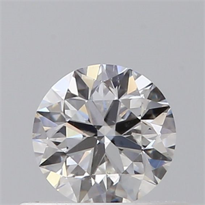 Picture of Natural Diamond 0.41 Carats, Round with Very Good Cut, E Color, SI1 Clarity and Certified by GIA