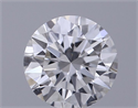 Natural Diamond 0.40 Carats, Round with Excellent Cut, H Color, SI2 Clarity and Certified by GIA