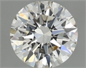 Natural Diamond 0.40 Carats, Round with Excellent Cut, I Color, VVS1 Clarity and Certified by GIA