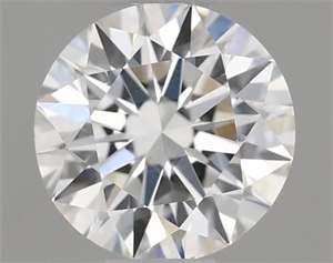 Picture of Natural Diamond 0.40 Carats, Round with Excellent Cut, E Color, VVS2 Clarity and Certified by IGI