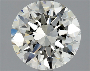 Picture of Natural Diamond 2.01 Carats, Round with Excellent Cut, I Color, IF Clarity and Certified by GIA