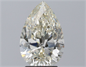 Natural Diamond 2.80 Carats, Pear with  Cut, K Color, VS1 Clarity and Certified by IGI