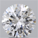 Natural Diamond 4.01 Carats, Round with Excellent Cut, D Color, VS1 Clarity and Certified by GIA