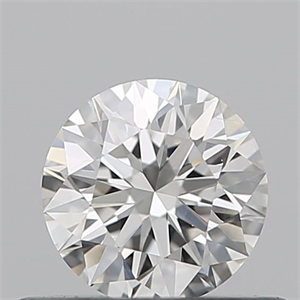 Picture of Natural Diamond 0.40 Carats, Round with Excellent Cut, H Color, VVS2 Clarity and Certified by GIA