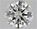 Natural Diamond 1.30 Carats, Round with Excellent Cut, D Color, VVS2 Clarity and Certified by GIA