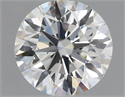 Natural Diamond 0.55 Carats, Round with Excellent Cut, J Color, VS2 Clarity and Certified by GIA