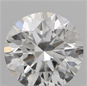 Natural Diamond 0.40 Carats, Round with Excellent Cut, F Color, VS2 Clarity and Certified by GIA