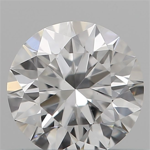 Picture of Natural Diamond 0.40 Carats, Round with Excellent Cut, F Color, VS2 Clarity and Certified by GIA