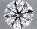 Natural Diamond 2.01 Carats, Round with Very Good Cut, E Color, SI2 Clarity and Certified by GIA