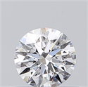 Natural Diamond 0.40 Carats, Round with Excellent Cut, D Color, SI1 Clarity and Certified by GIA