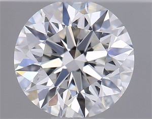 Picture of Natural Diamond 0.41 Carats, Round with Excellent Cut, F Color, SI1 Clarity and Certified by GIA