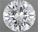 Natural Diamond 1.50 Carats, Round with Excellent Cut, F Color, VVS1 Clarity and Certified by GIA