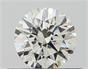 Natural Diamond 0.40 Carats, Round with Excellent Cut, I Color, VS1 Clarity and Certified by GIA