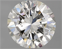 Natural Diamond 2.04 Carats, Round with Very Good Cut, F Color, VS1 Clarity and Certified by IGI